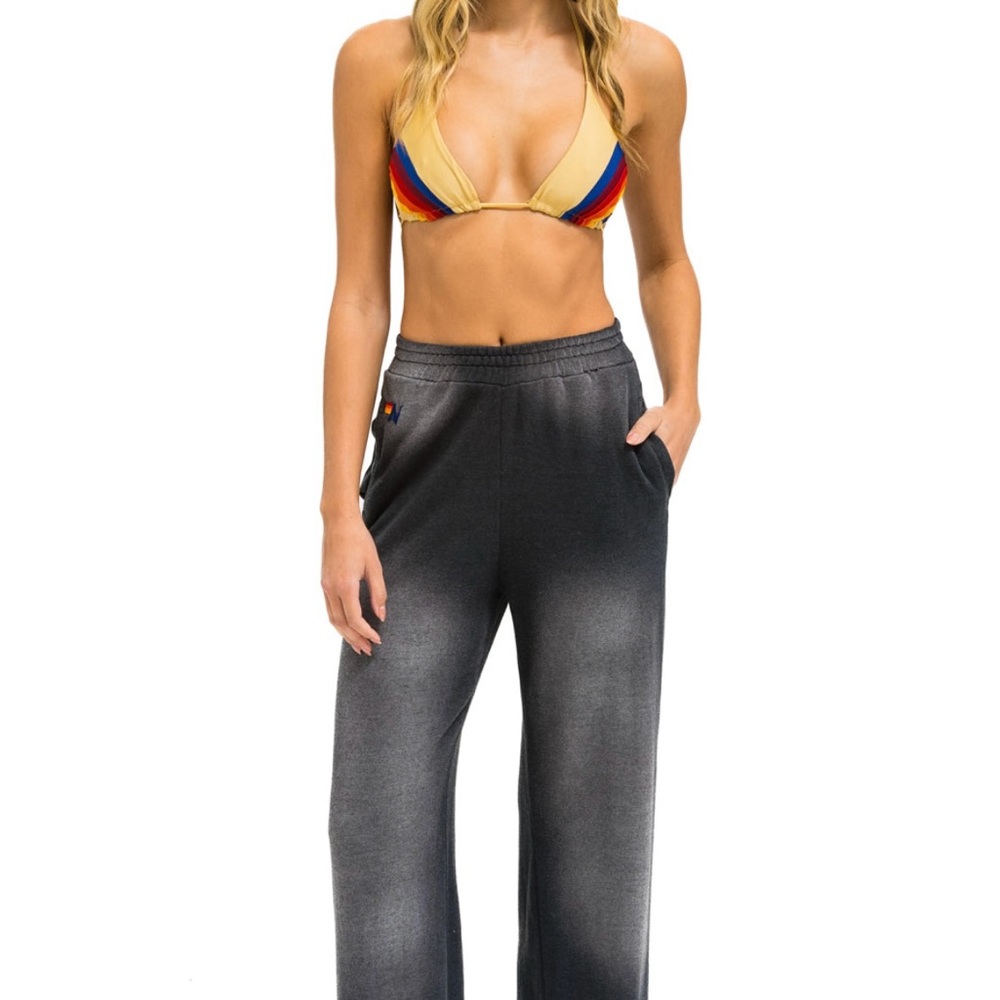 New item! NWT Aviator Nation Stylish Gray Women's Pants Medium